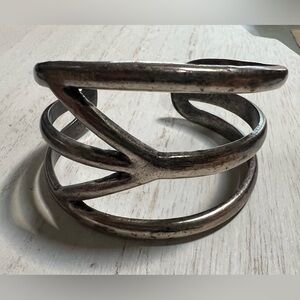 Lucky Brand silver plated Cuff Bracelet